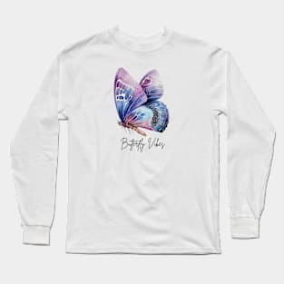 Butterfly Vibes Long Sleeve T-Shirt